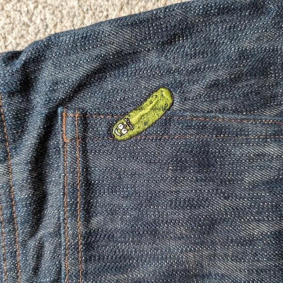 Naked & Famous Denim x Rick and Morty selvedge JEANS 34 fits smaller - Picture 9 of 10